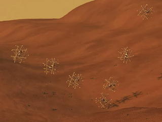 Illustration for article titled NASA's bizarre Super Ball Bot could one day roll around Titan